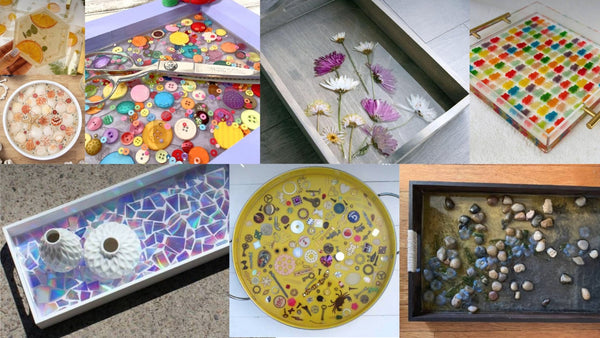 Resin Art Workshop: Create Your Own Unique Tray Display!